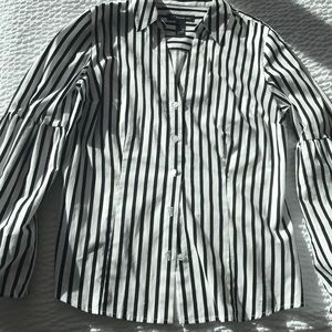 Brand new INC puffy sleeve shirt